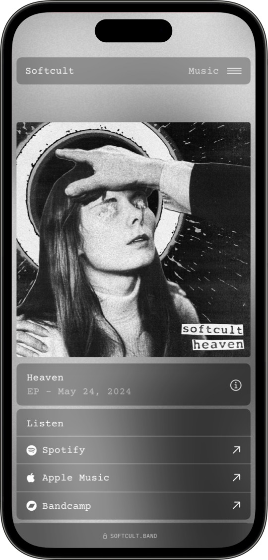 Musician website