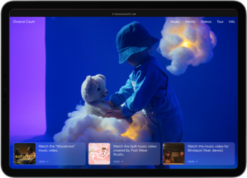 Responsive Supertape template
